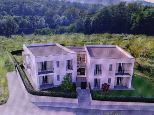 NUOVA COSTRUZIONE BILOCALE OLTRE GIARDINO PORTICO 